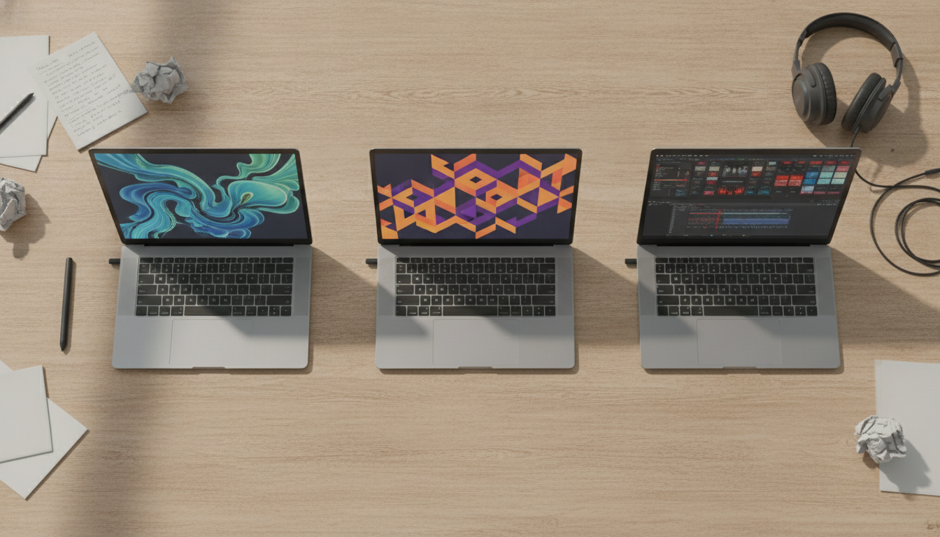 Notebooks bons para editar vídeo sem travar em 2026 - Qual escolher de acordo com o seu perfil